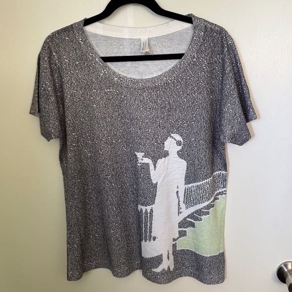 Litographs Word Great Gatsby Daisy T Shirt L Large Book Nerd Shirt Literature - Picture 1 of 6